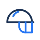 Cricket helmet icon, Jass style