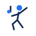 Dance workout icon, Jass style