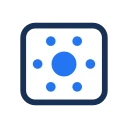 Gradient radial icon, Jass style