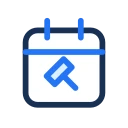 Hearing date icon, Jass style