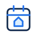 Home loan emi icon, Jass style
