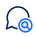 Message search icon, Jass style