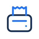 Receipt printer icon, Jass style