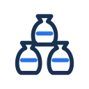Sack stack icon, Jass style