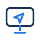 Sat nav icon, Jass style
