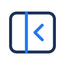 Sidebar collapse icon, Jass style