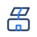 Solar rooftop icon, Jass style