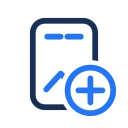 Story plus icon, Jass style