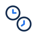 Time zones icon, Jass style
