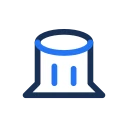 Tree stump icon, Jass style