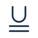 Underline double icon, Jass style