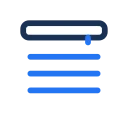 Window blinds icon, Jass style
