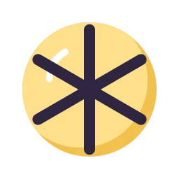 Asterisk icon, Lineal style