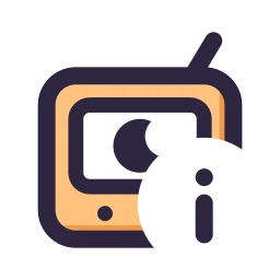 Baby monitor info icon, Lineal style