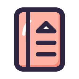 Bank passbook icon, Lineal style
