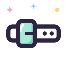 Belt icon, Lineal style