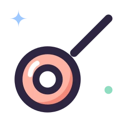 Billiards icon, Lineal style