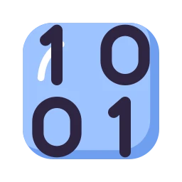 Binary icon, Lineal style