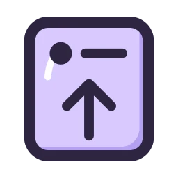 Boost post icon, Lineal style