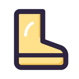 Boot icon, Lineal style