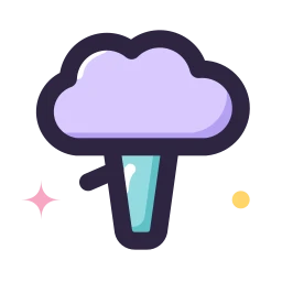 Broccoli icon, Lineal style