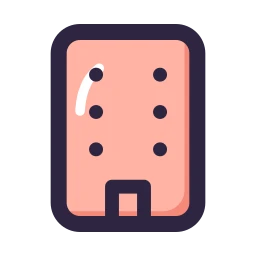 Building icon, Lineal style
