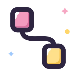 Cable icon, Lineal style
