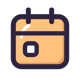 Calendar event icon, Lineal style