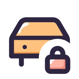 Car lock icon, Lineal style