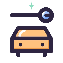 Car repair icon, Lineal style