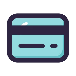 Card back icon, Lineal style