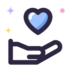 Care icon, Lineal style