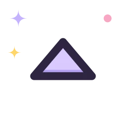 Caret up icon, Lineal style