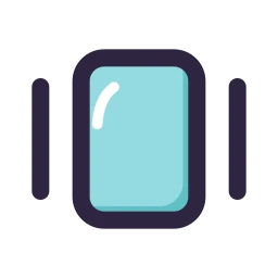 Carousel icon, Lineal style