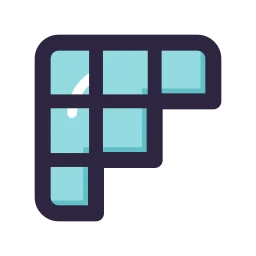 Chart cohort icon, Lineal style