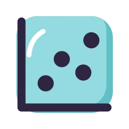 Chart scatter icon, Lineal style