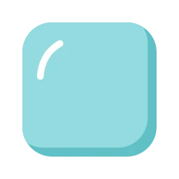 Chart waffle icon, Lineal style