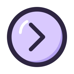 Chevron circle right icon, Lineal style