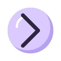 Chevron right icon, Lineal style