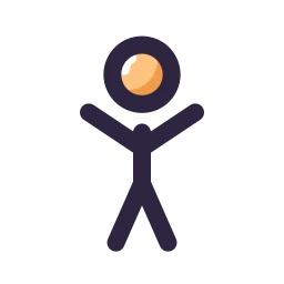 Child icon, Lineal style