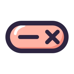 Chip icon, Lineal style