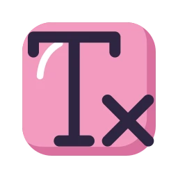Clear format icon, Lineal style