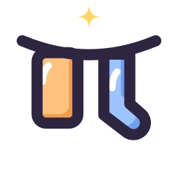Clothesline icon, Lineal style