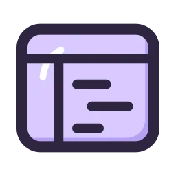 Code editor icon, Lineal style