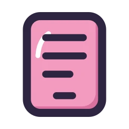 E reader icon, Lineal style