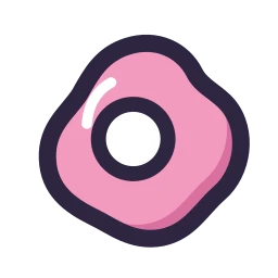 Egg fried icon, Lineal style