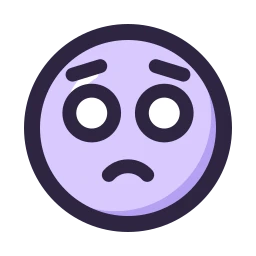 Face pleading icon, Lineal style