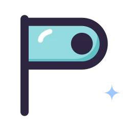 Feature flag icon, Lineal style