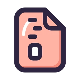 File zip icon, Lineal style