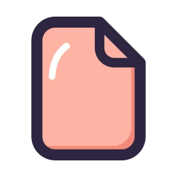 File icon, Lineal style